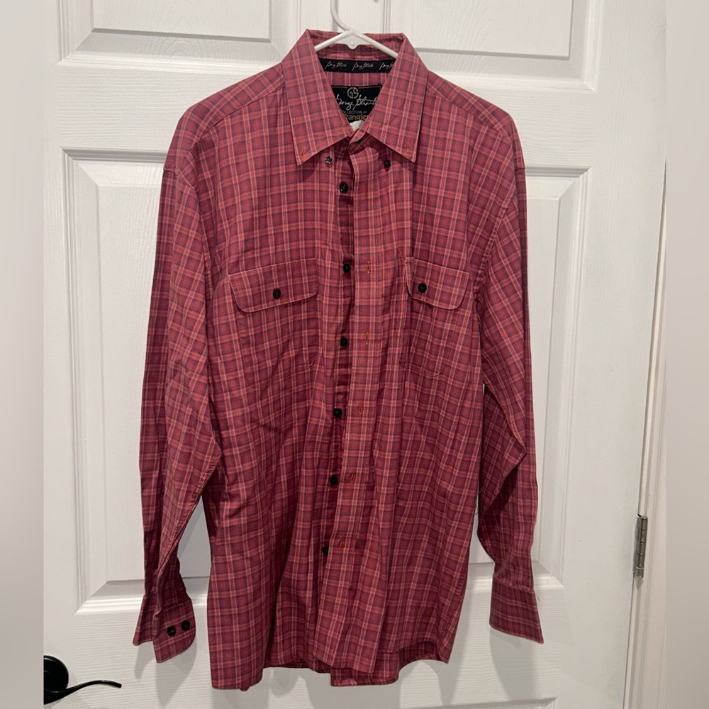 Wrangler Shirt Mens XL/XXL George Strait Cowboy‎ Cut Collection Western